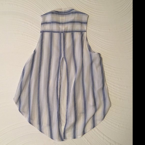 Hollister sleeveless button-down shirt - Picture 2 of 5